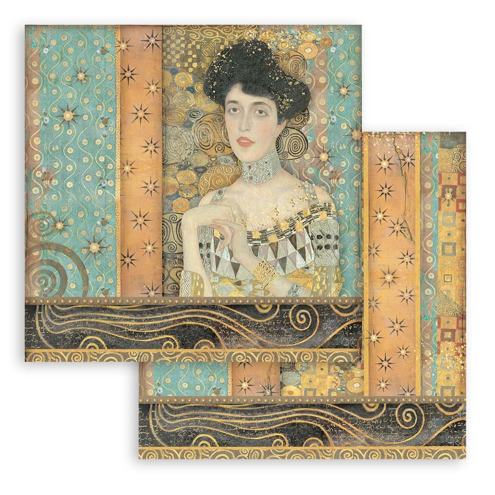 Stamperia Klimt 12x12 Inch Paper Pack (SBBL97)