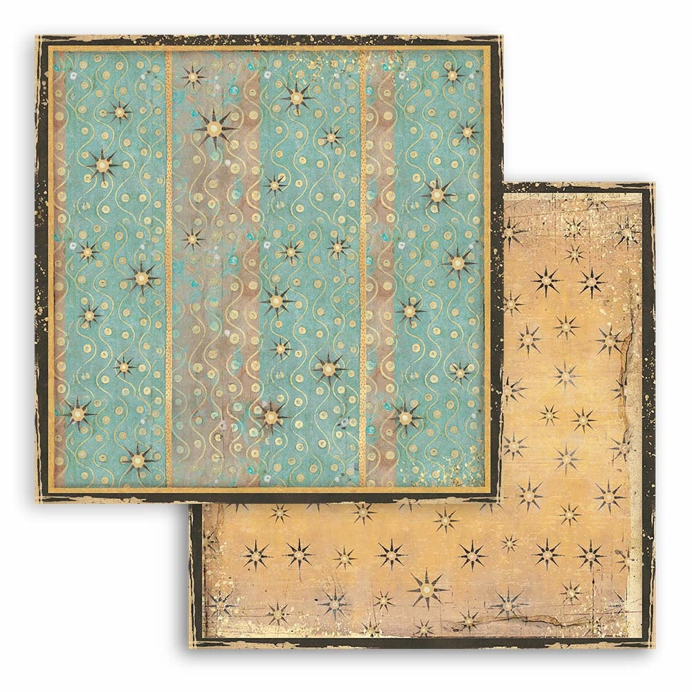Stamperia Klimt Maxi Backgrounds 12x12 Inch Paper Pack (SBBL101)