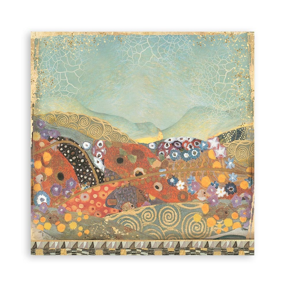 Stamperia Klimt Maxi Backgrounds 12x12 Inch Paper Pack (SBBL101)