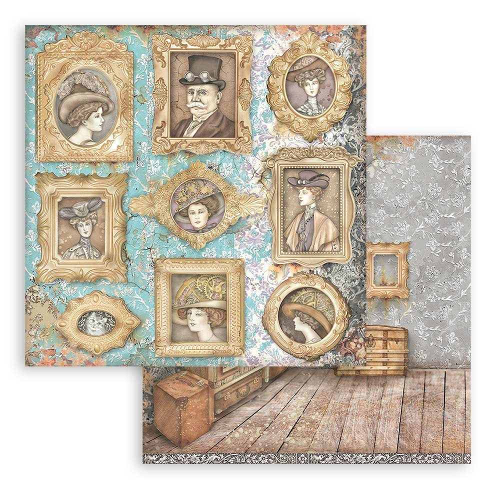 Stamperia Lady Vagabond Lifestyle 6x6 Inch Paper Pack (SBBXS10)