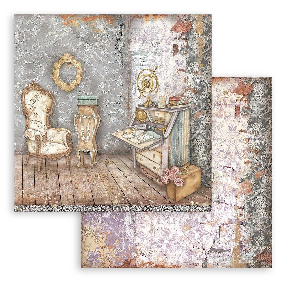 Stamperia Lady Vagabond Lifestyle 8x8 Inch Paper Pack (SBBS49)