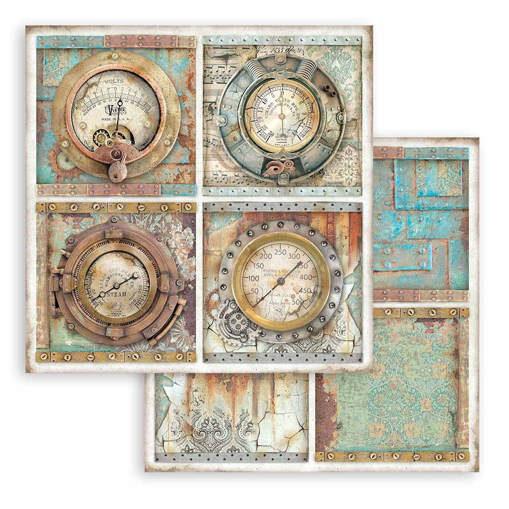 Stamperia Lady Vagabond Lifestyle 8x8 Inch Paper Pack (SBBS49)