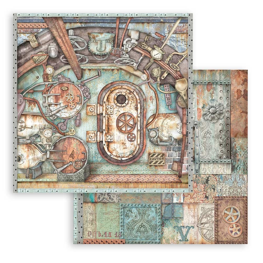 Stamperia Lady Vagabond Lifestyle 8x8 Inch Paper Pack (SBBS49)