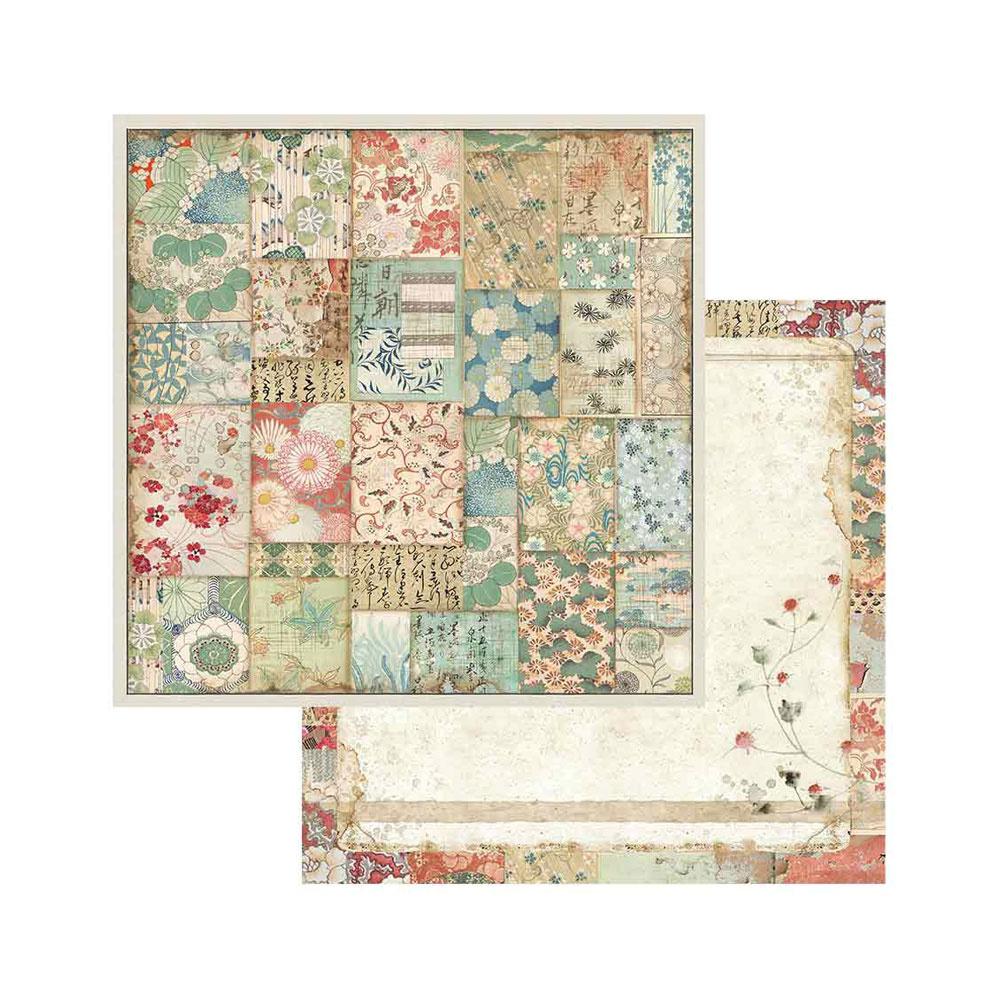 Stamperia Oriental Garden 8x8 Inch Paper Pack (SBBS09) for Scrapbooking
