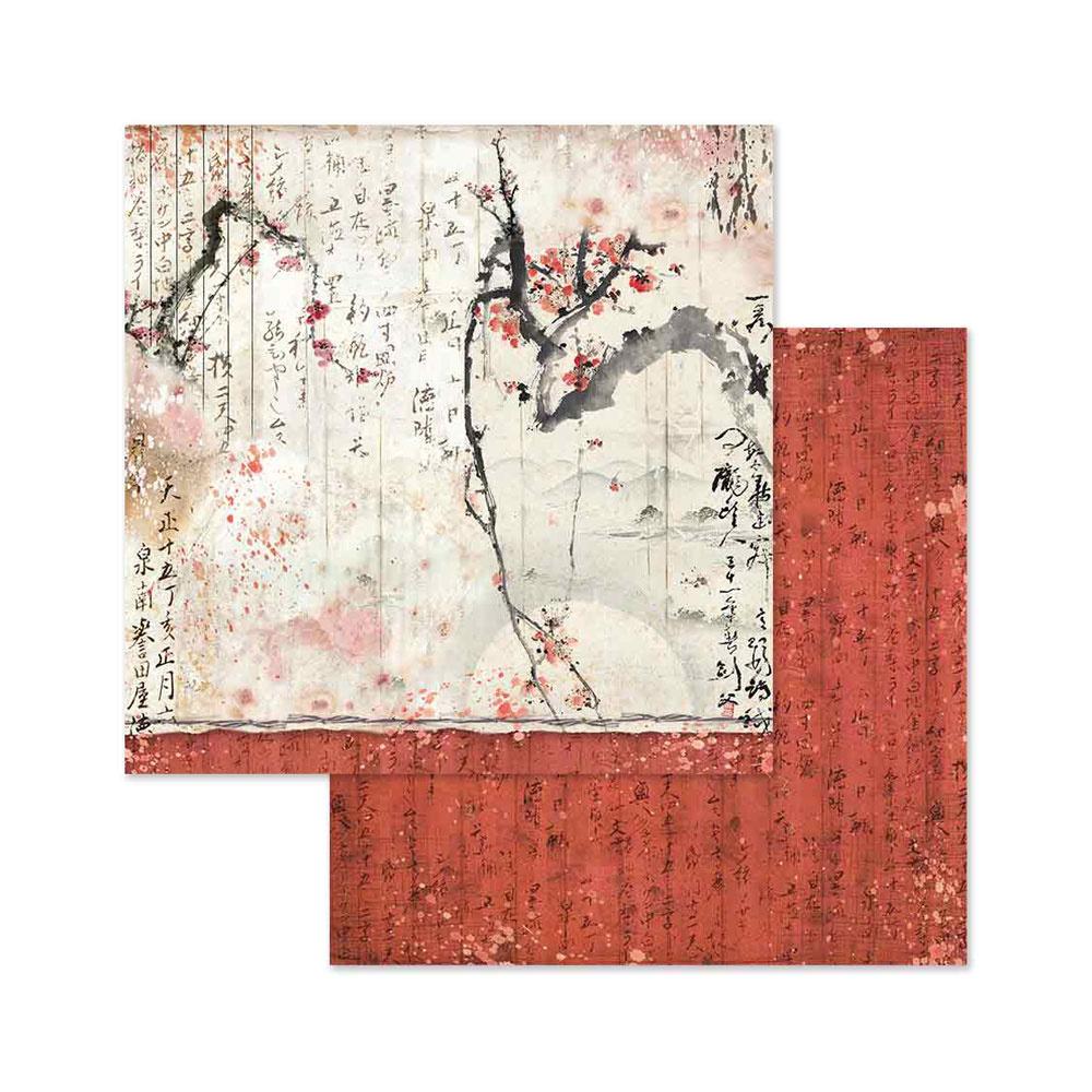 Stamperia Oriental Garden 8x8 Inch Paper Pack (SBBS09) for Scrapbooking