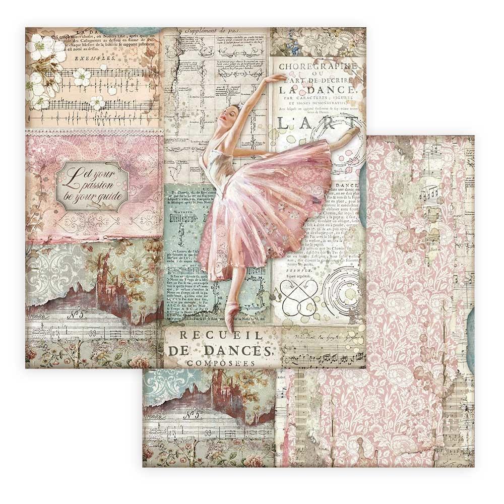 Stamperia Passion 12x12 Inch Paper Pack (SBBL84)