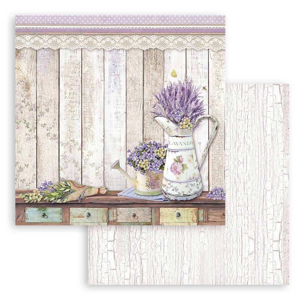 Stamperia Provence 8x8 Inch Paper Pack (SBBS53)