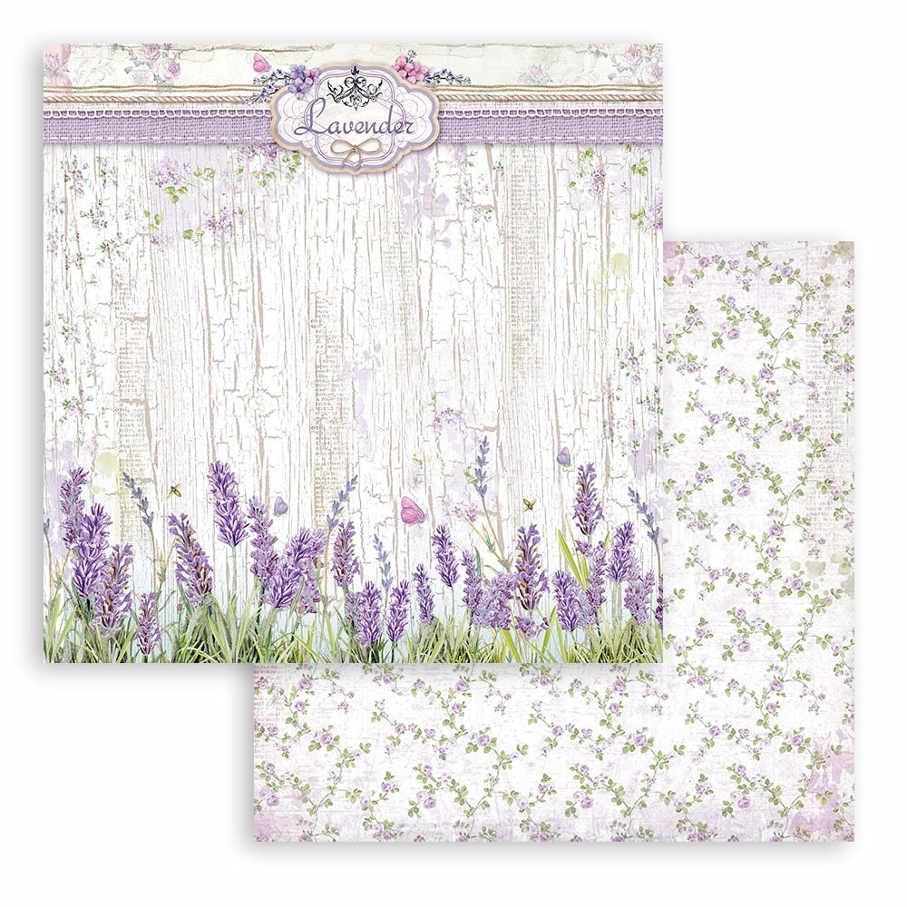 Stamperia Provence 8x8 Inch Paper Pack (SBBS53)