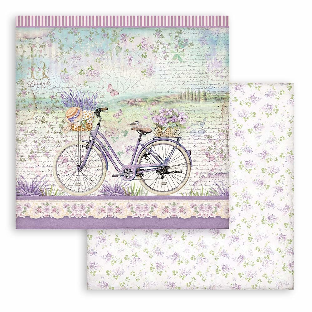 Stamperia Provence 8x8 Inch Paper Pack (SBBS53)