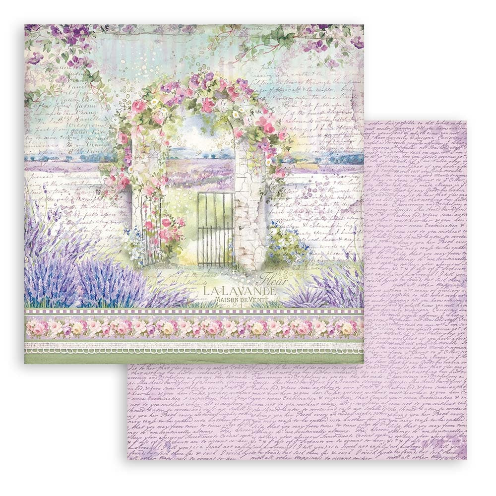 Stamperia Provence 8x8 Inch Paper Pack (SBBS53)