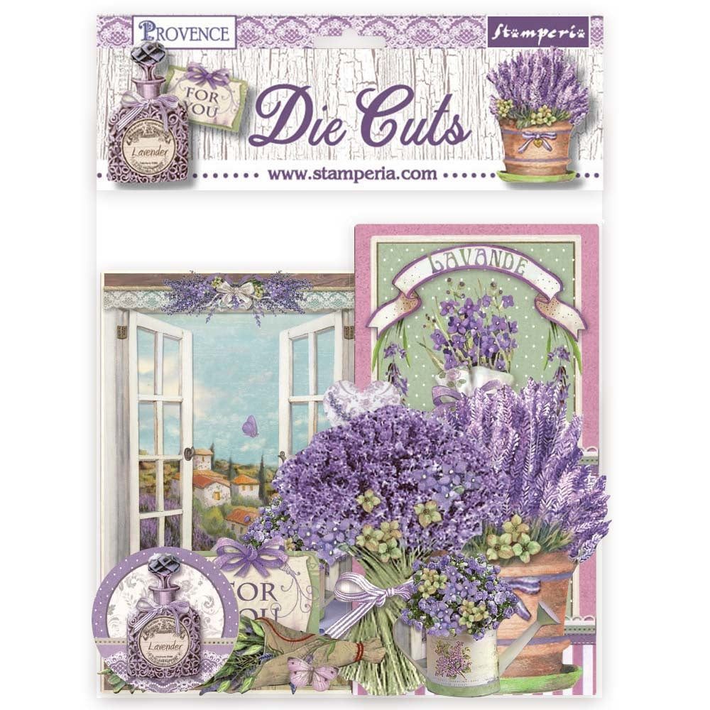 Stamperia Provence Die Cuts (DFLDC55)