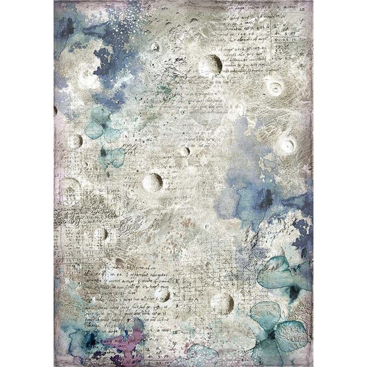 Stamperia Rice Paper A4 Cosmos Astral DFSA4386 for Decoupage