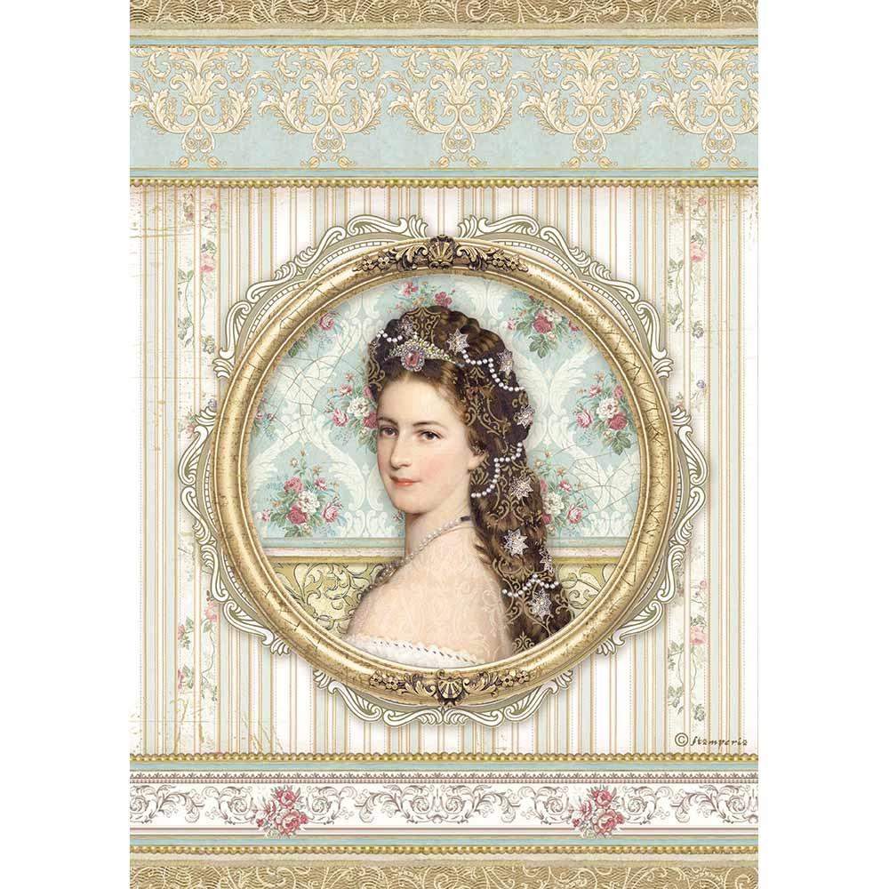 Stamperia Rice Paper A4 Princess (DFSA4481)