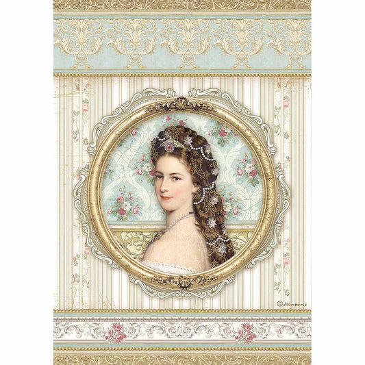 Stamperia Rice Paper A4 Princess (DFSA4481)