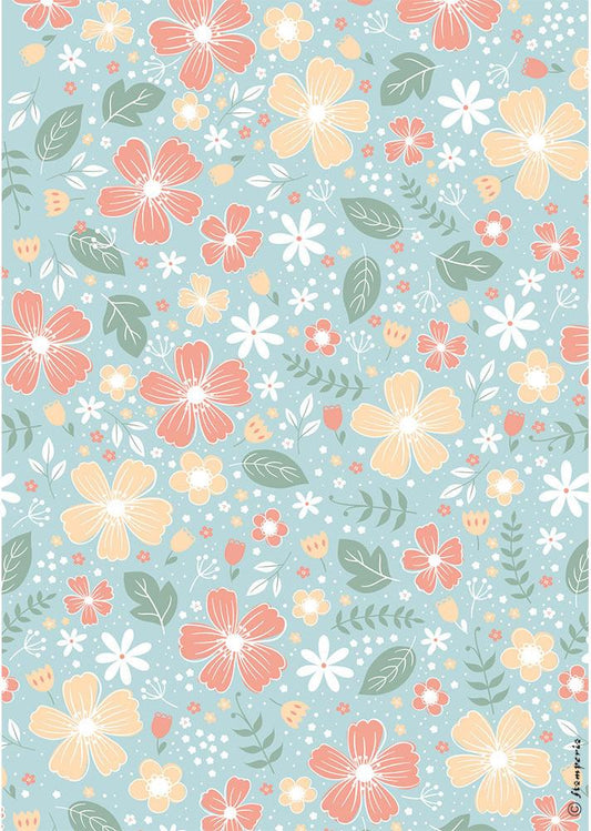 Stamperia Rice Paper Flowers (DFSA4461)