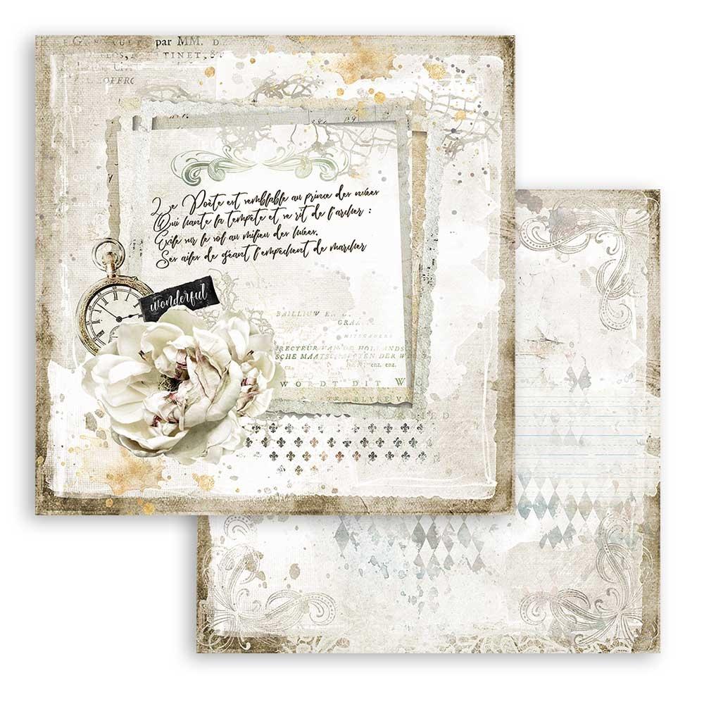 Stamperia Romantic Journal 12x12 Inch Paper Pack (SBBL86)