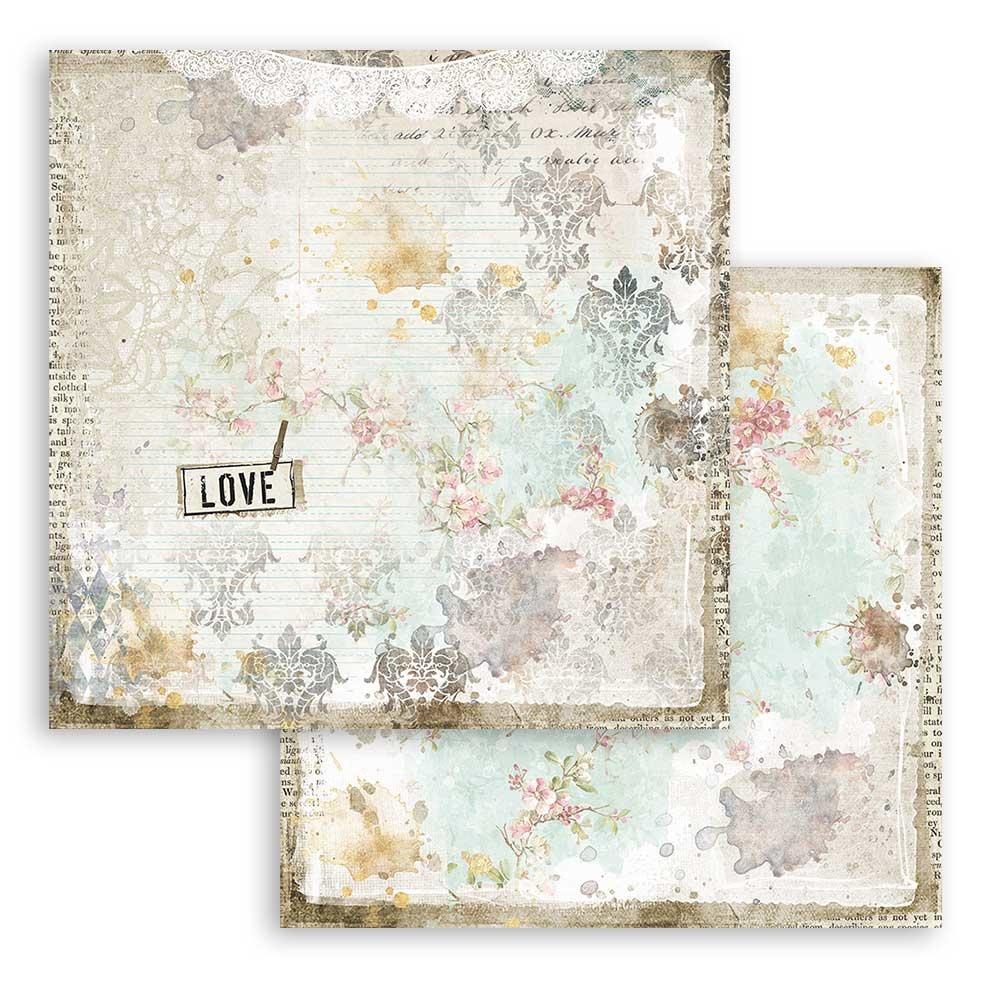 Stamperia Romantic Journal 12x12 Inch Paper Pack (SBBL86)