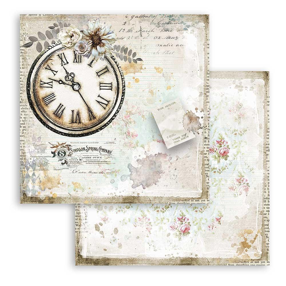 Stamperia Romantic Journal 12x12 Inch Paper Pack (SBBL86)