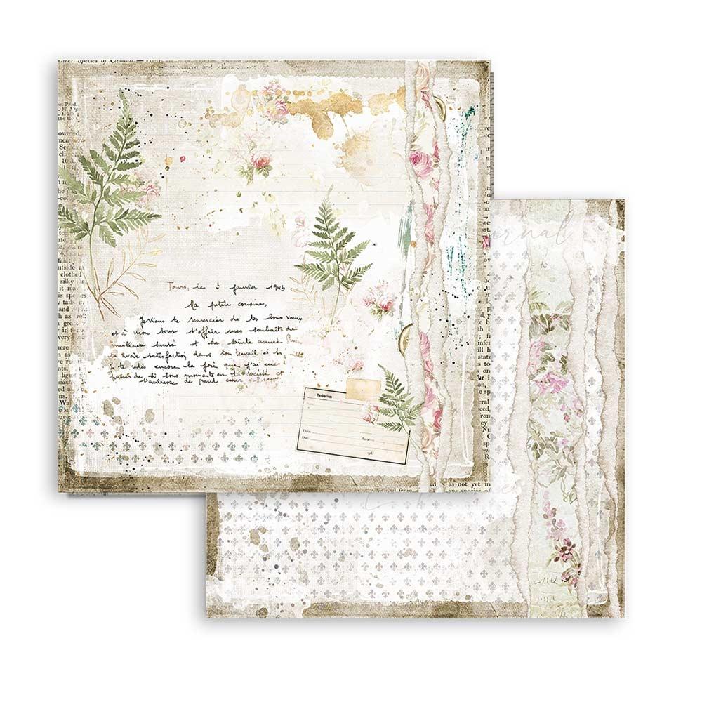 Stamperia Romantic Journal 8x8 Inch Paper Pack (SBBS34)