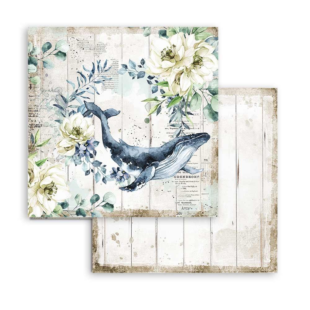 Stamperia Romantic Sea Dream 8x8 Inch Paper Pack (SBBS35)