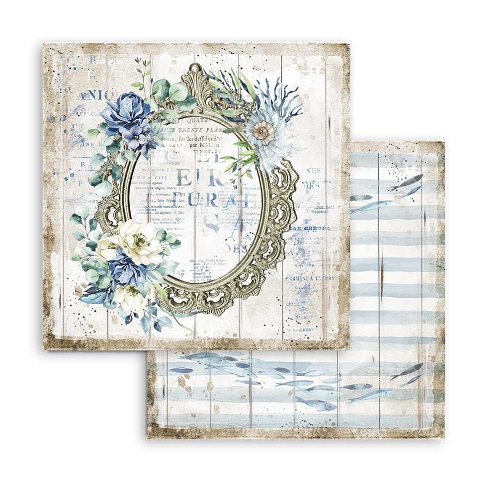 Stamperia Romantic Sea Dream 8x8 Inch Paper Pack (SBBS35)