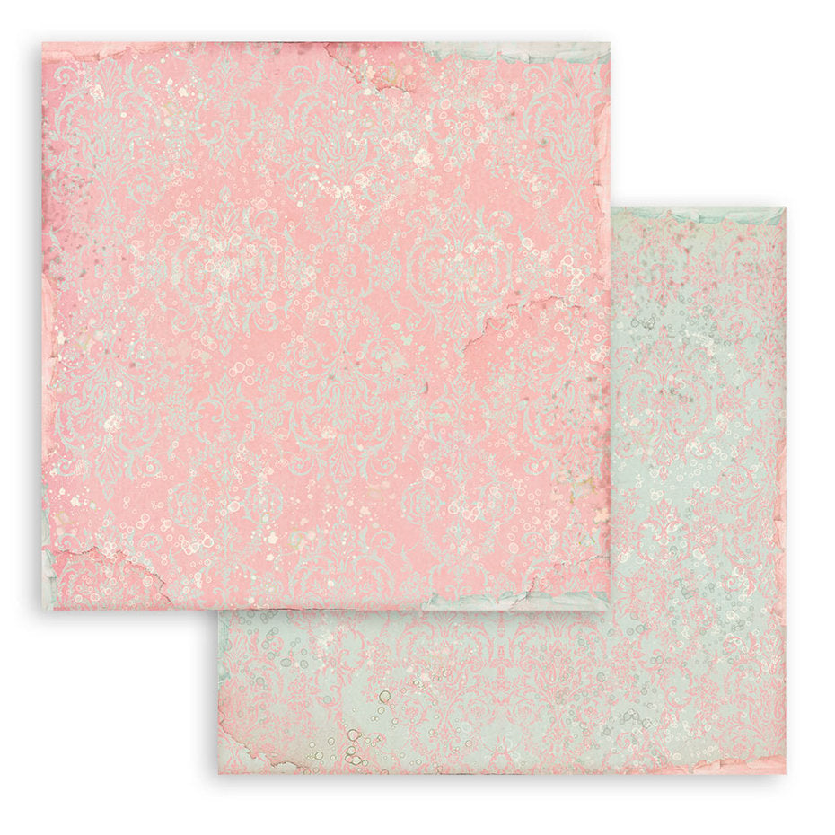 Stamperia Rose Parfum Maxi Background 12x12 Inch Paper Pack (SBBL126)