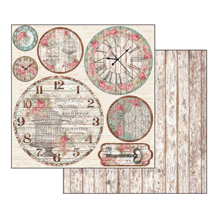 Stamperia Roses & Laces 12x12 Inch Paper Pack SBBL25 for Scrapbooking