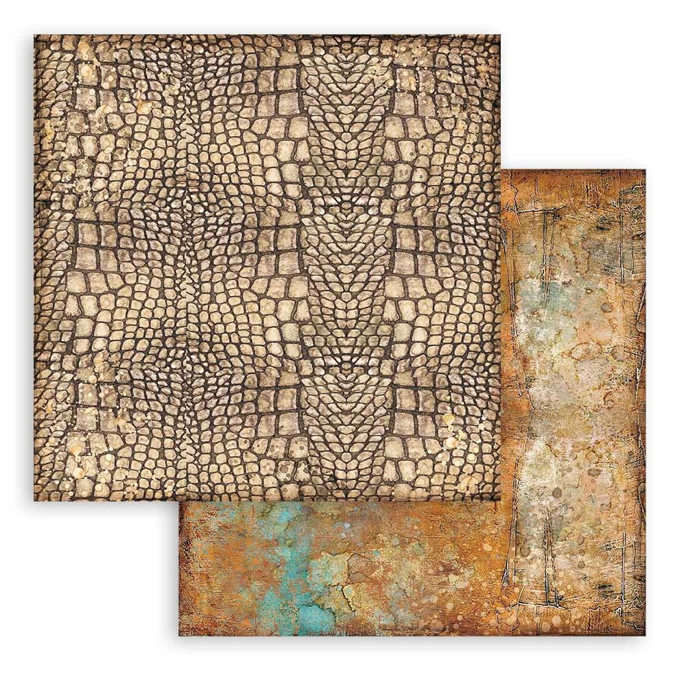 Stamperia Savana Maxi Backgrounds 12x12 Inch Paper Pack (SBBL109)