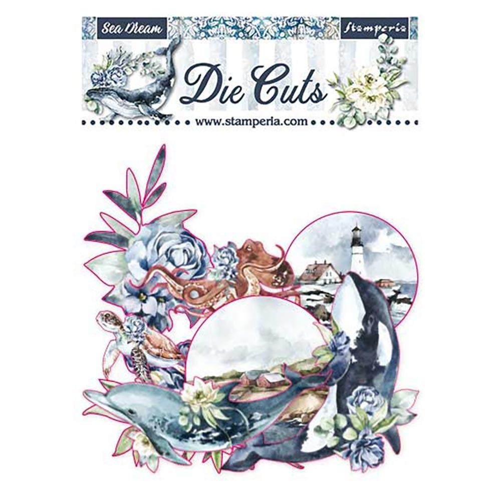 Stamperia Sea Dream Die Cuts (DFLDC36)