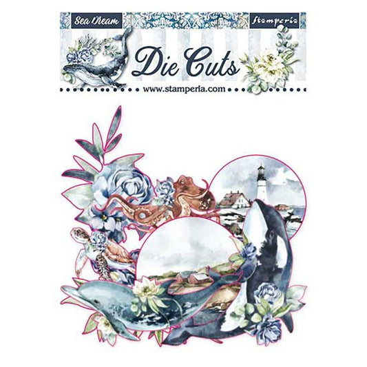 Stamperia Sea Dream Die Cuts (DFLDC36)