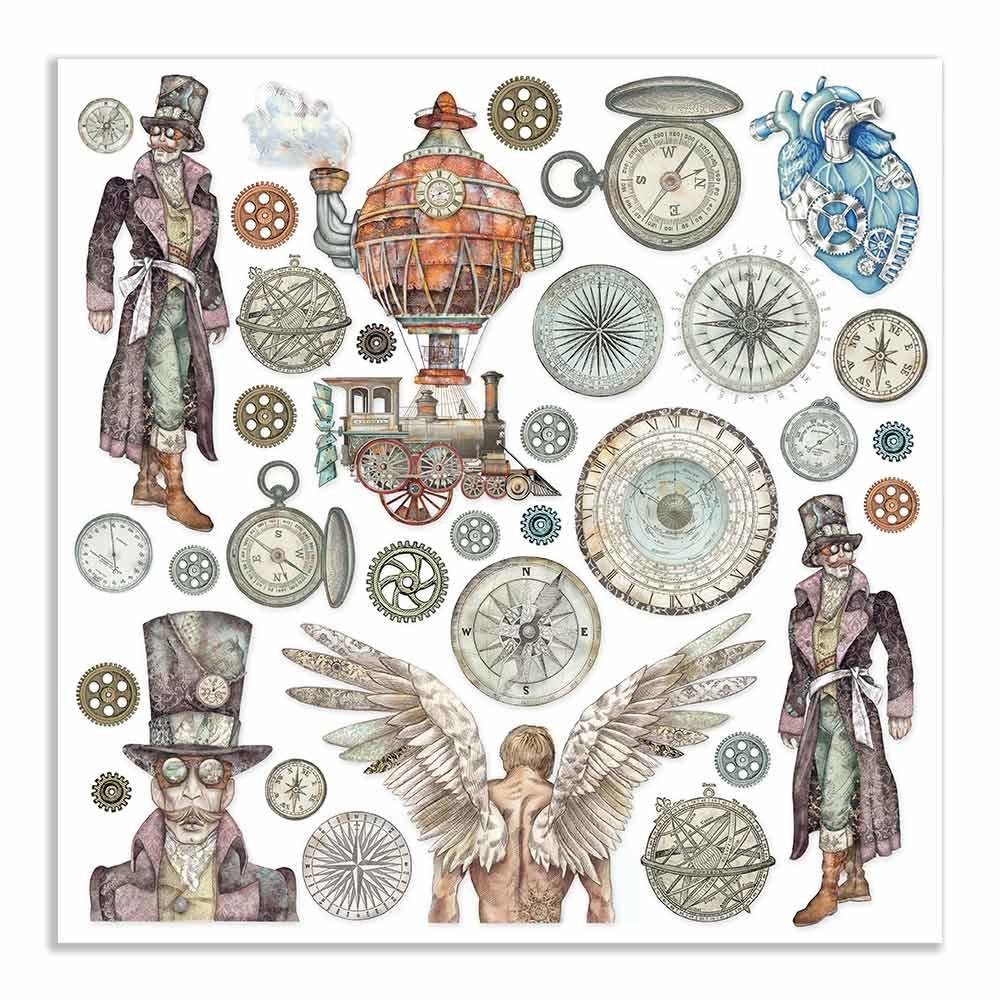 Stamperia Sir Vagabond 12x12 Inch Paper Pack (SBBL80)