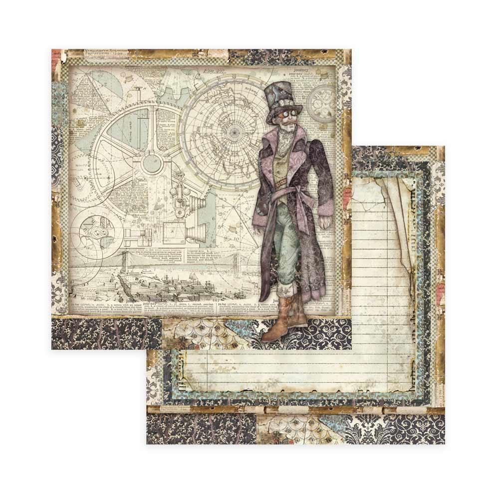 Stamperia Sir Vagabond 8x8 Inch Paper Pack (SBBS25)