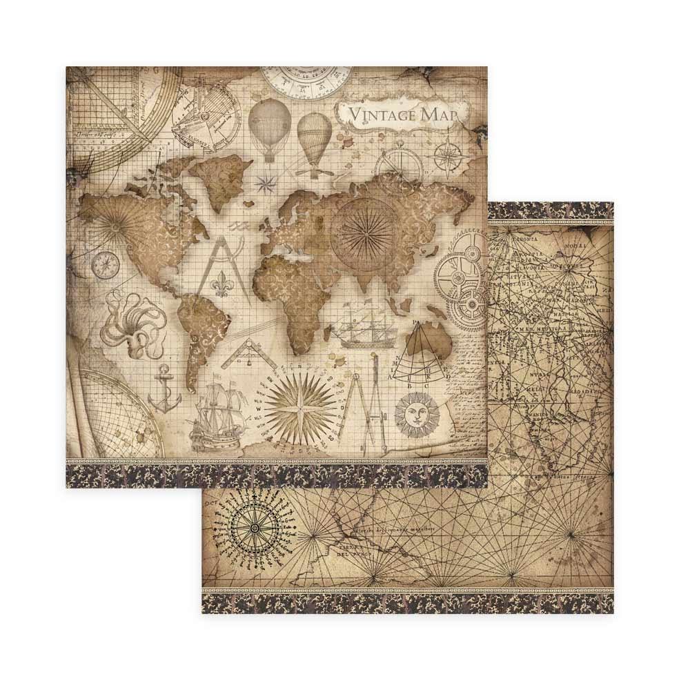 Stamperia Sir Vagabond 8x8 Inch Paper Pack (SBBS25)