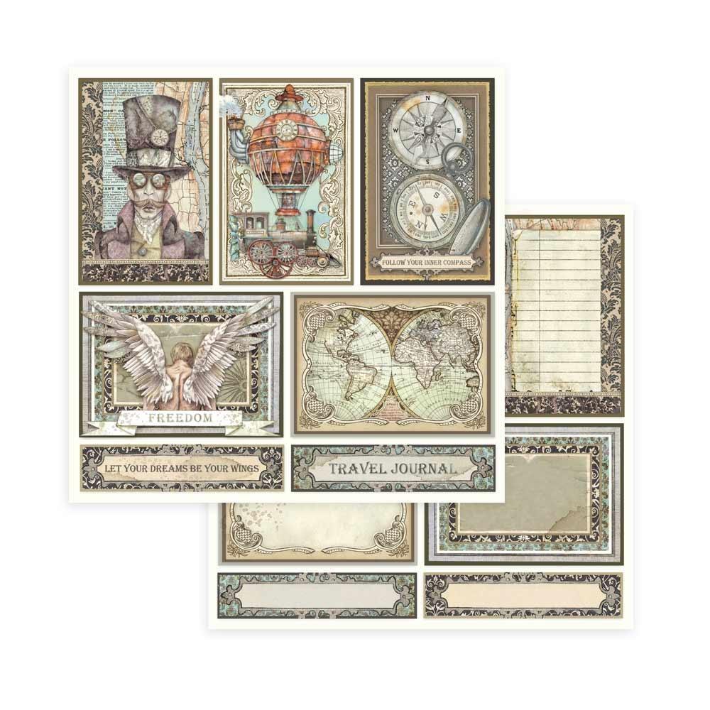 Stamperia Sir Vagabond 8x8 Inch Paper Pack (SBBS25)
