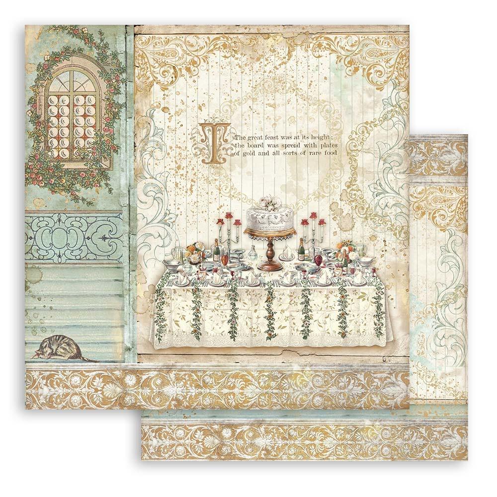 Stamperia Sleeping Beauty 8x8 Inch Paper Pack (SBBS38)