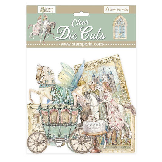 Stamperia Sleeping Beauty Clear Die Cuts (DFLDCP06)