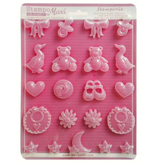Stamperia Soft maxi Mould Baby (K3PTA447)