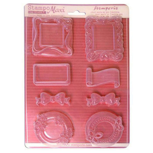 Stamperia Soft Maxi Mould Frames (K3PTA410) -|