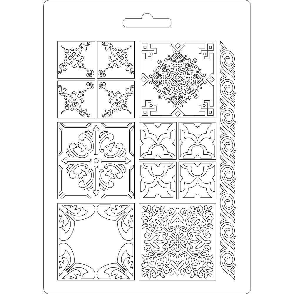 Stamperia Soft Mould A5 Azulejos (K3PTA523)