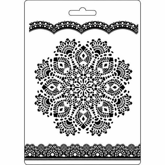 Stamperia Soft Mould A5 Doily Pattern (K3PTA516)