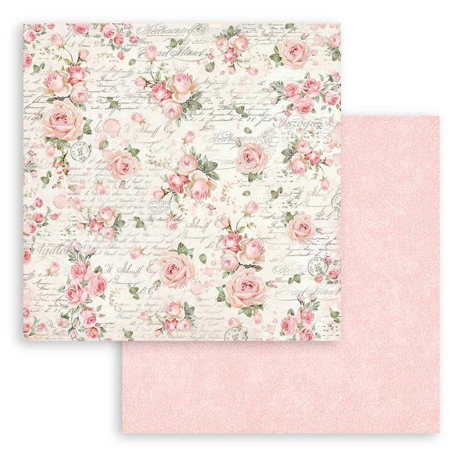 Stamperia Sweet Winter Backgrounds 8x8 Inch Paper Pack (SBBS72)