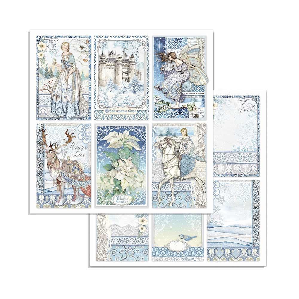 Stamperia Winter Tales 8x8 Inch Paper Pack (SBBS19)