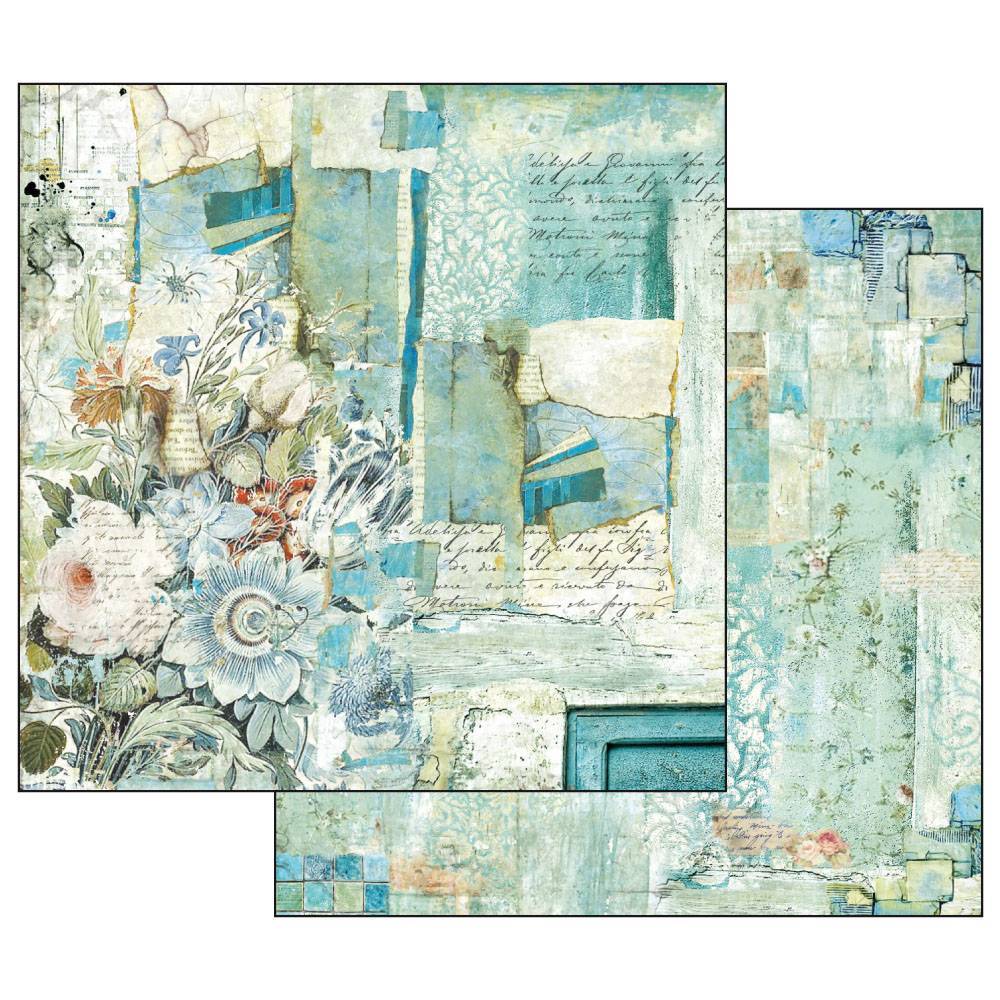 Stamperia Wonderland 12x12 Inch Paper Pack SBBL38 for Scrapbooking