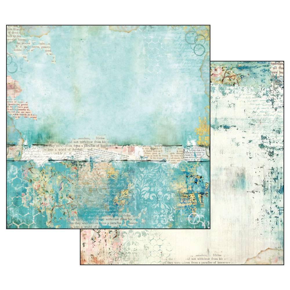 Stamperia Wonderland 12x12 Inch Paper Pack SBBL38 for Scrapbooking